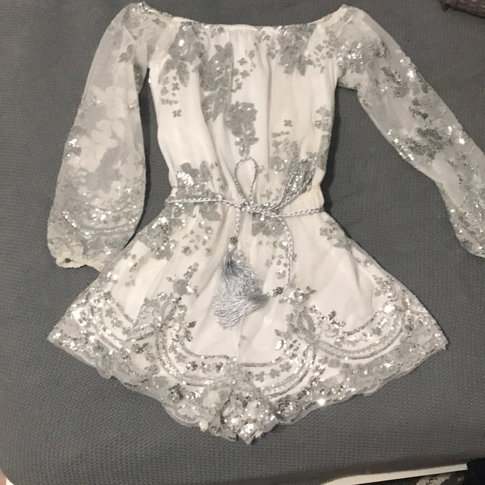 Sequin romper
